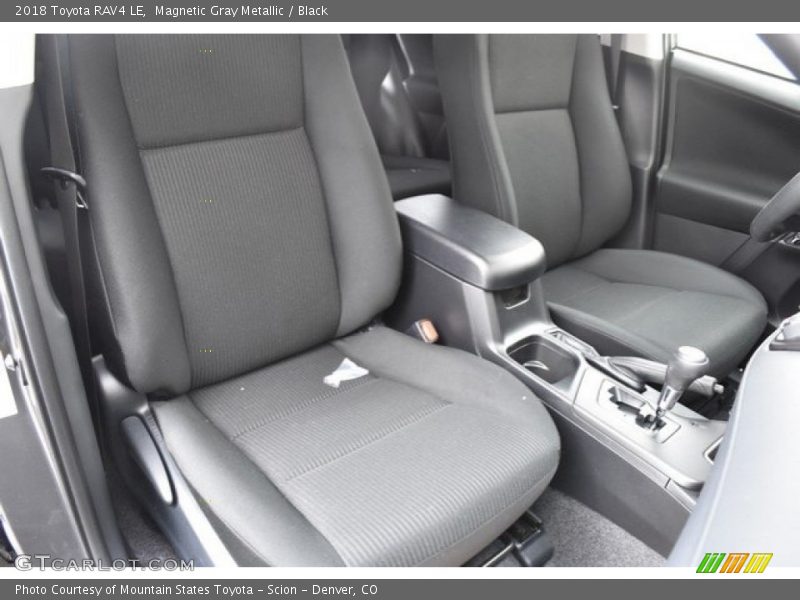 Magnetic Gray Metallic / Black 2018 Toyota RAV4 LE