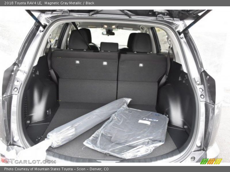 Magnetic Gray Metallic / Black 2018 Toyota RAV4 LE