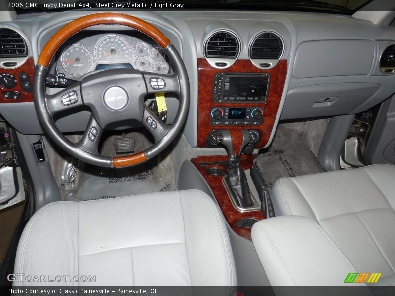 Steel Grey Metallic / Light Gray 2006 GMC Envoy Denali 4x4