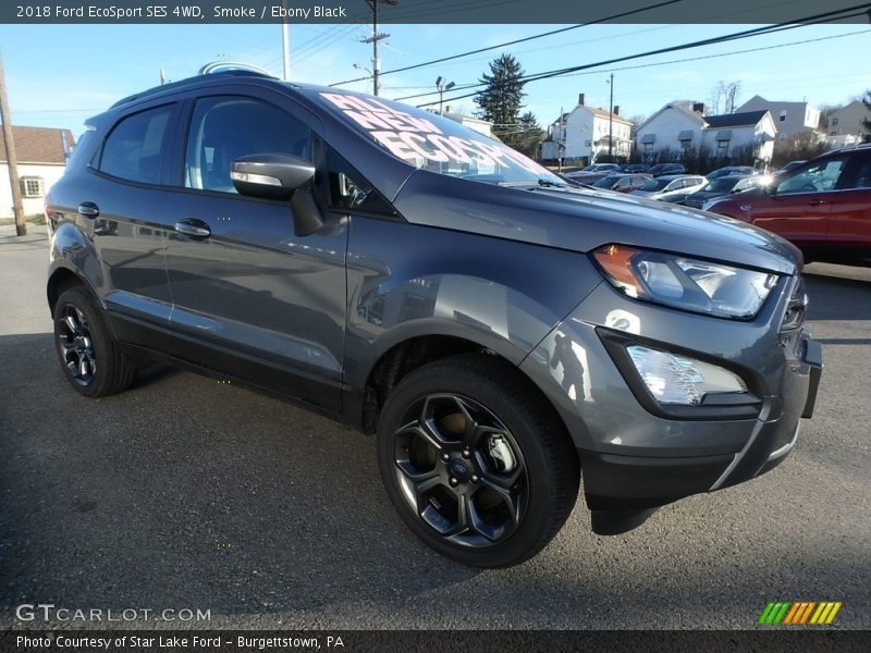 Smoke / Ebony Black 2018 Ford EcoSport SES 4WD