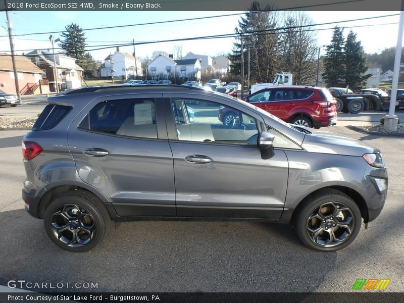 Smoke / Ebony Black 2018 Ford EcoSport SES 4WD