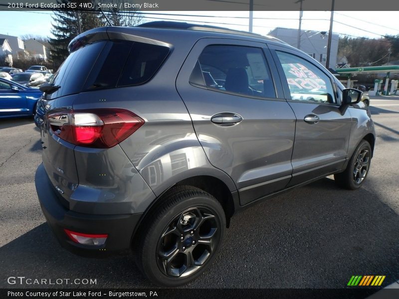 Smoke / Ebony Black 2018 Ford EcoSport SES 4WD