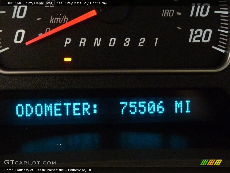 Steel Grey Metallic / Light Gray 2006 GMC Envoy Denali 4x4