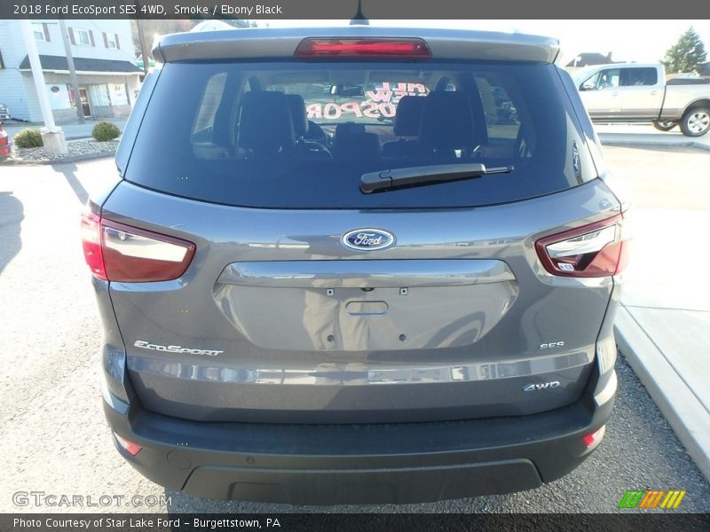 Smoke / Ebony Black 2018 Ford EcoSport SES 4WD
