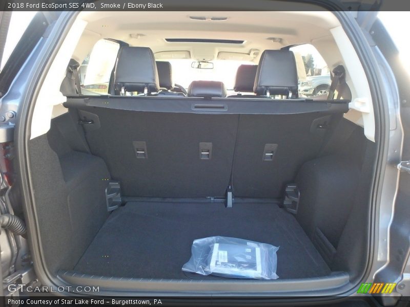 Smoke / Ebony Black 2018 Ford EcoSport SES 4WD