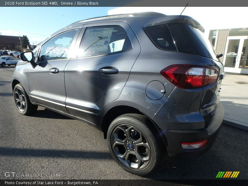 Smoke / Ebony Black 2018 Ford EcoSport SES 4WD