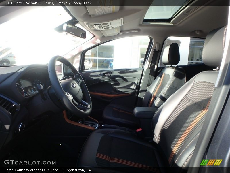 Smoke / Ebony Black 2018 Ford EcoSport SES 4WD