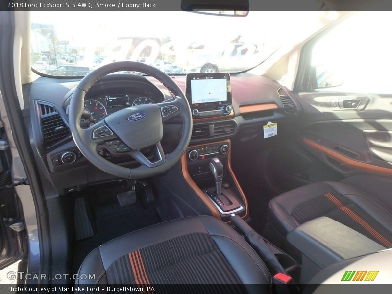Smoke / Ebony Black 2018 Ford EcoSport SES 4WD