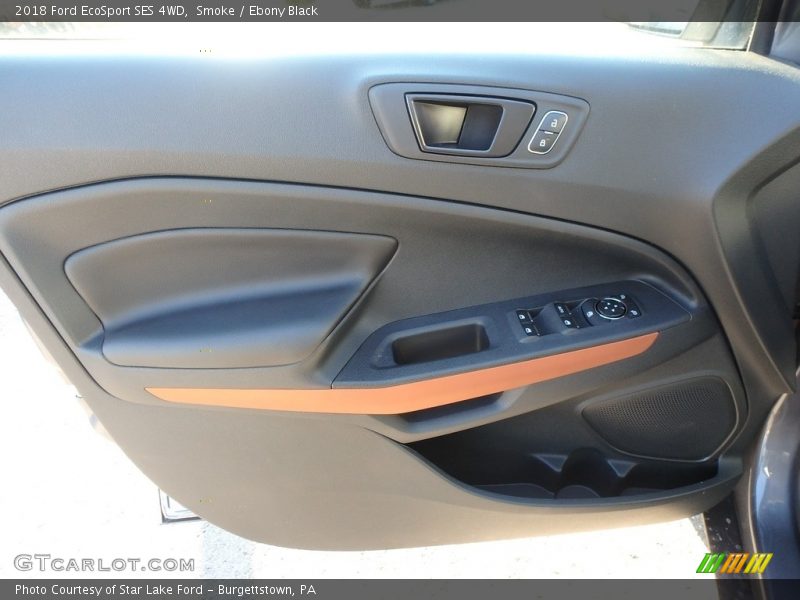 Smoke / Ebony Black 2018 Ford EcoSport SES 4WD