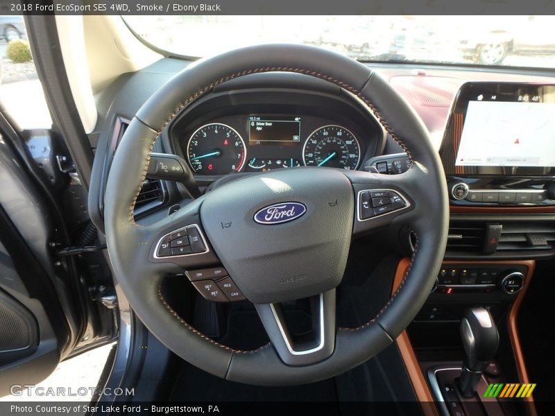 Smoke / Ebony Black 2018 Ford EcoSport SES 4WD