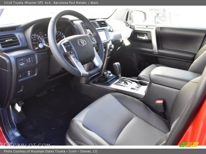 Barcelona Red Metallic / Black 2018 Toyota 4Runner SR5 4x4