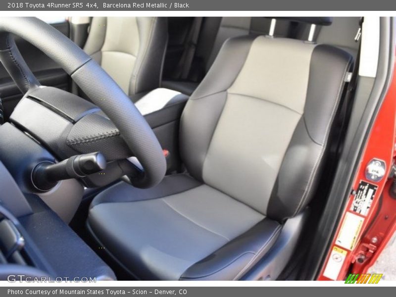 Barcelona Red Metallic / Black 2018 Toyota 4Runner SR5 4x4