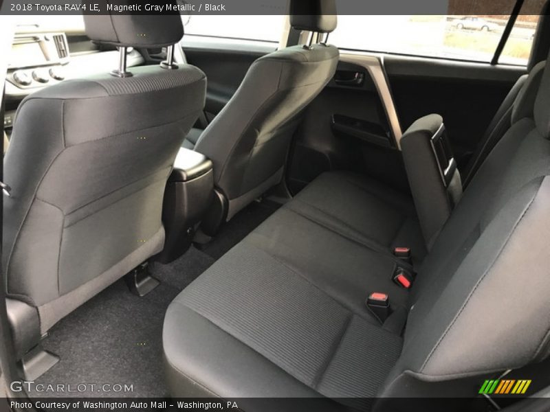Rear Seat of 2018 RAV4 LE