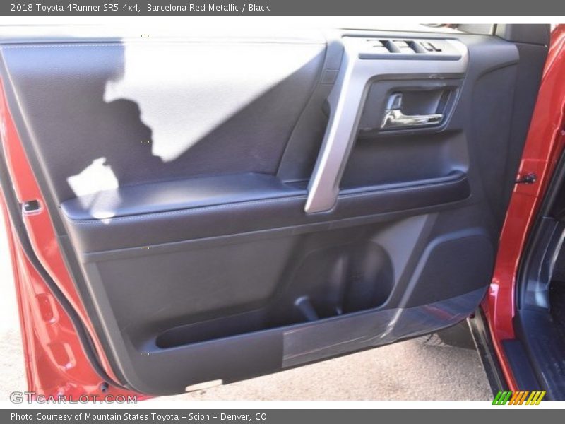 Barcelona Red Metallic / Black 2018 Toyota 4Runner SR5 4x4