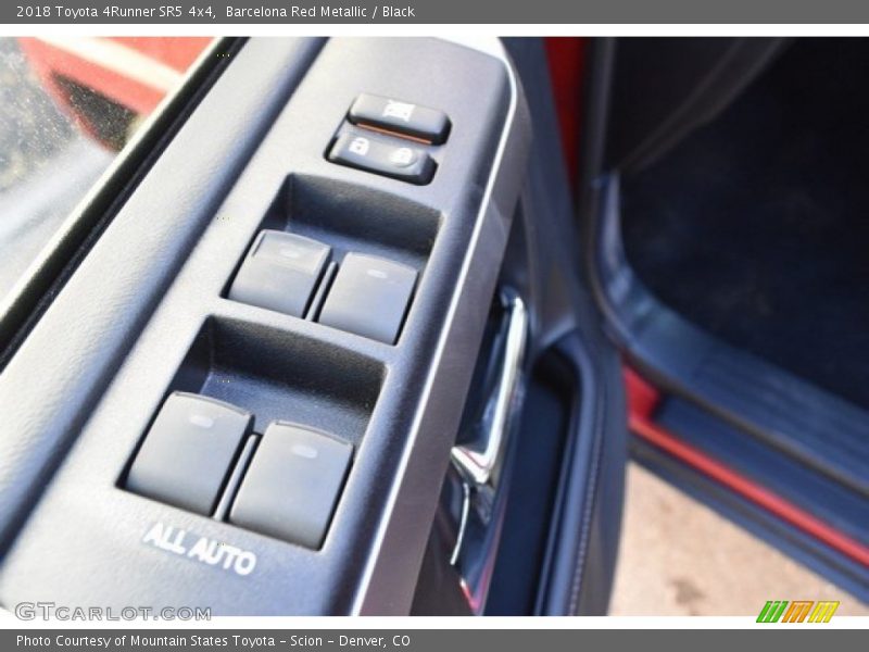 Barcelona Red Metallic / Black 2018 Toyota 4Runner SR5 4x4