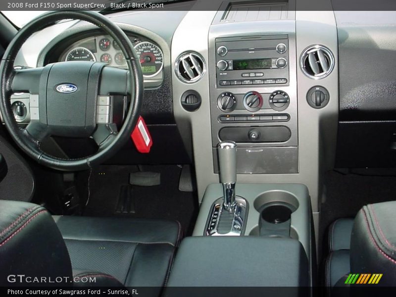 Black / Black Sport 2008 Ford F150 Sport SuperCrew