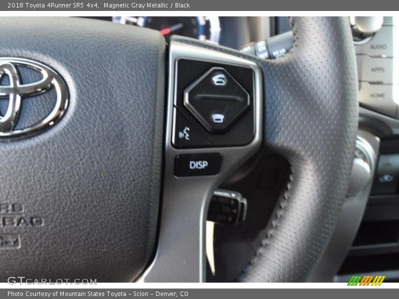 Magnetic Gray Metallic / Black 2018 Toyota 4Runner SR5 4x4