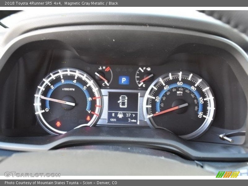 Magnetic Gray Metallic / Black 2018 Toyota 4Runner SR5 4x4