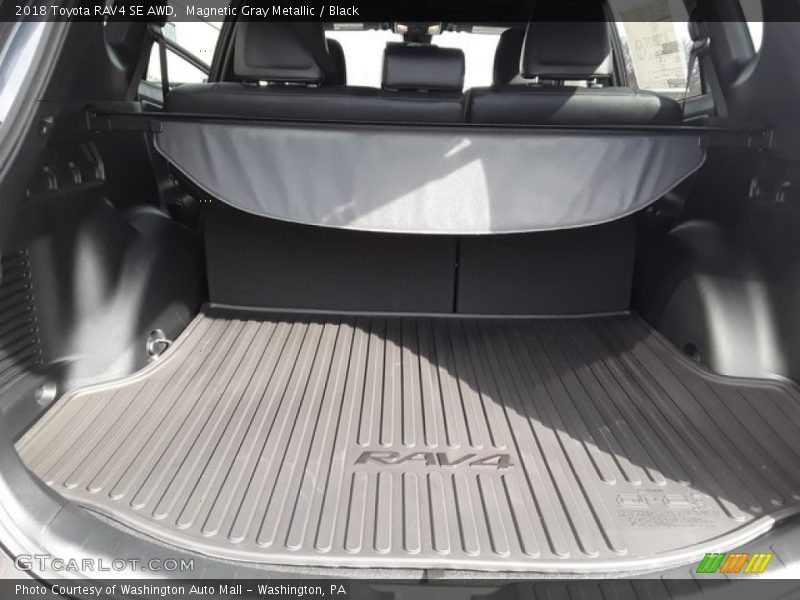 Magnetic Gray Metallic / Black 2018 Toyota RAV4 SE AWD