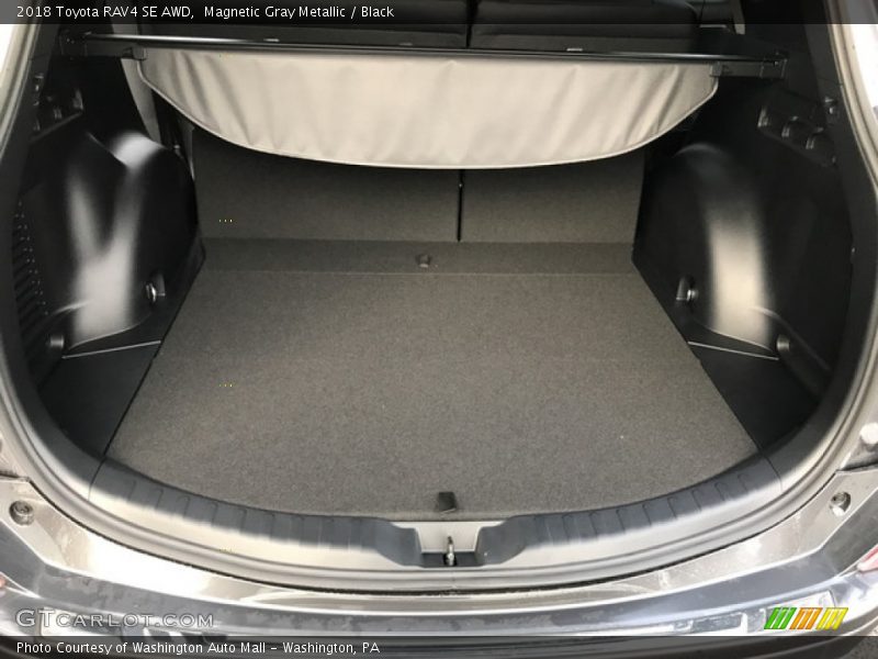 Magnetic Gray Metallic / Black 2018 Toyota RAV4 SE AWD