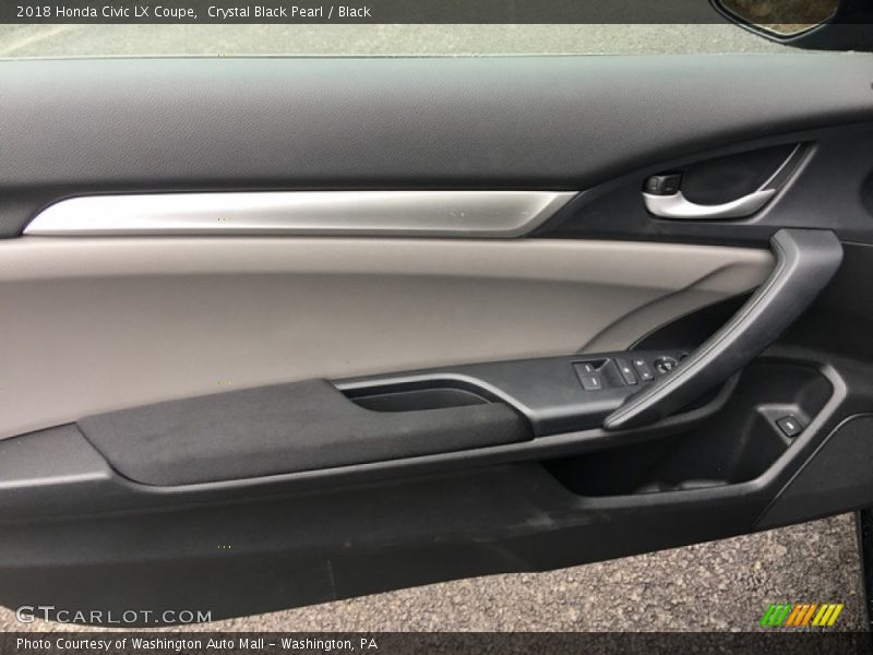 Door Panel of 2018 Civic LX Coupe