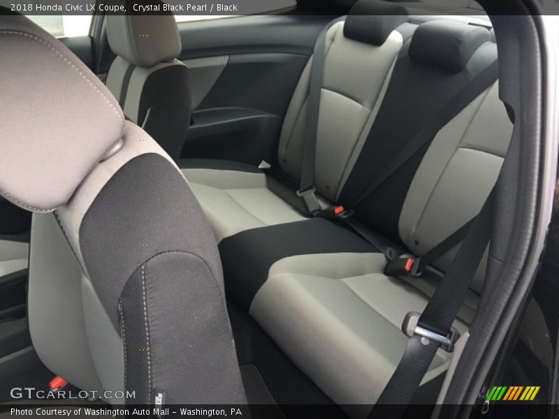 Rear Seat of 2018 Civic LX Coupe