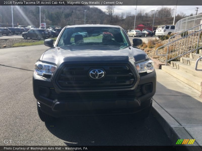 Magnetic Gray Metallic / Cement Gray 2018 Toyota Tacoma SR Access Cab 4x4