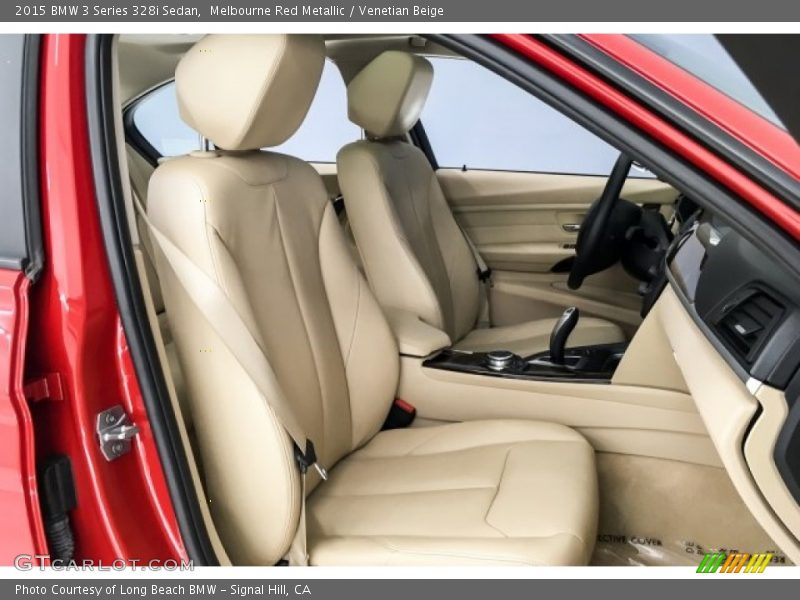Melbourne Red Metallic / Venetian Beige 2015 BMW 3 Series 328i Sedan