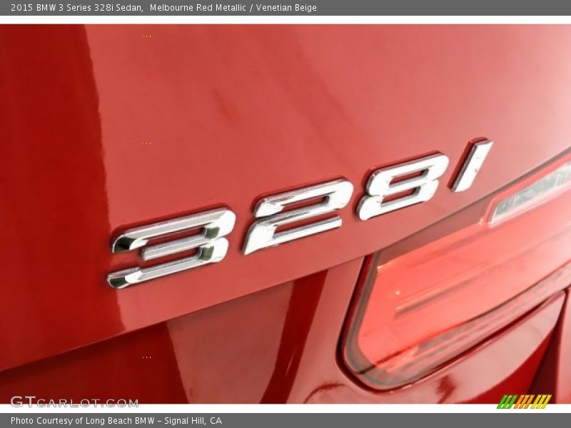 Melbourne Red Metallic / Venetian Beige 2015 BMW 3 Series 328i Sedan