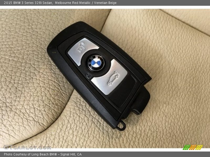 Melbourne Red Metallic / Venetian Beige 2015 BMW 3 Series 328i Sedan