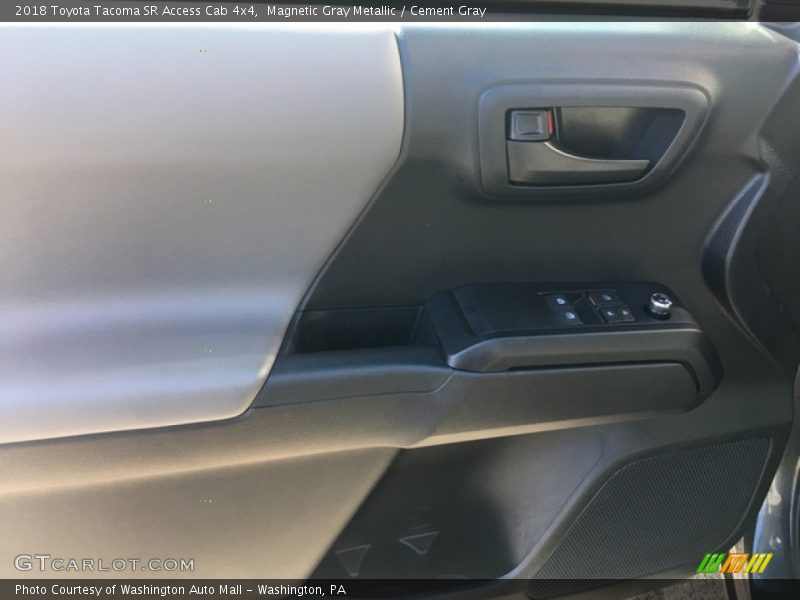 Magnetic Gray Metallic / Cement Gray 2018 Toyota Tacoma SR Access Cab 4x4