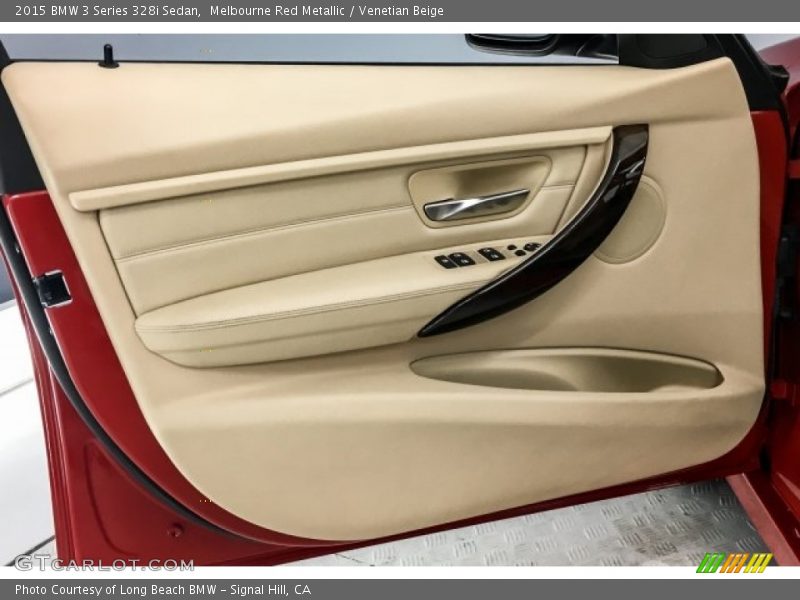 Melbourne Red Metallic / Venetian Beige 2015 BMW 3 Series 328i Sedan