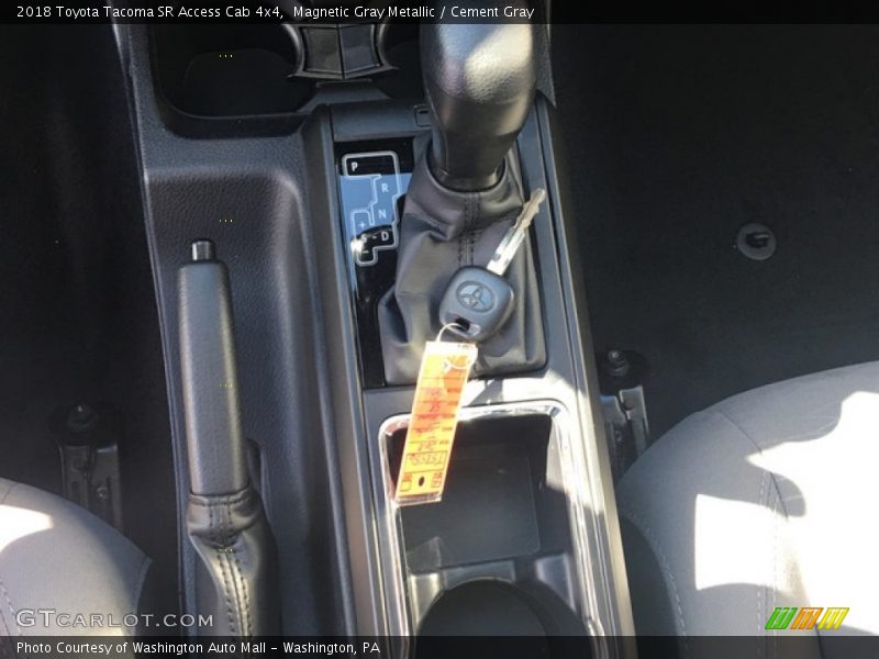 Magnetic Gray Metallic / Cement Gray 2018 Toyota Tacoma SR Access Cab 4x4