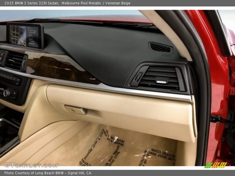 Melbourne Red Metallic / Venetian Beige 2015 BMW 3 Series 328i Sedan