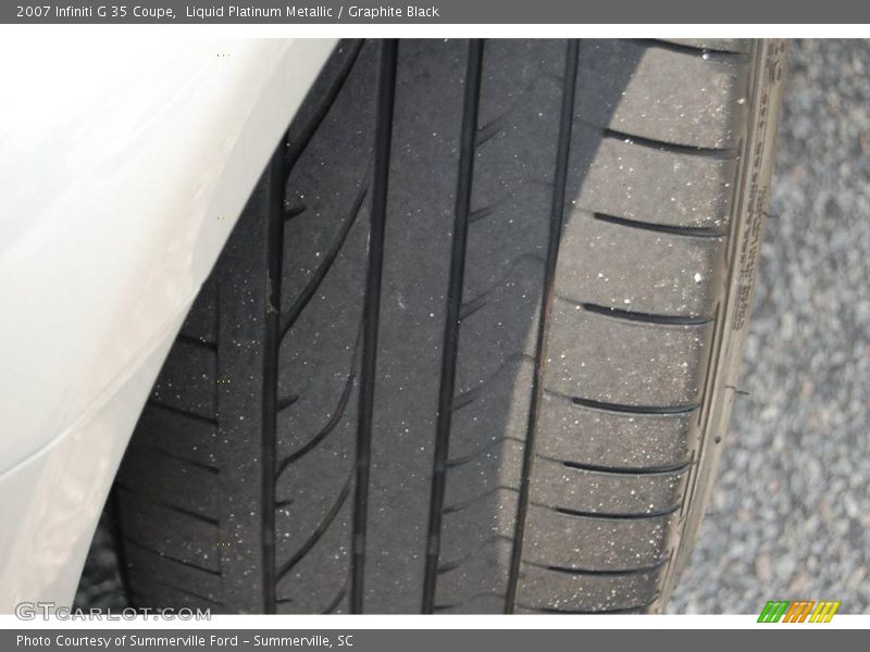 Liquid Platinum Metallic / Graphite Black 2007 Infiniti G 35 Coupe