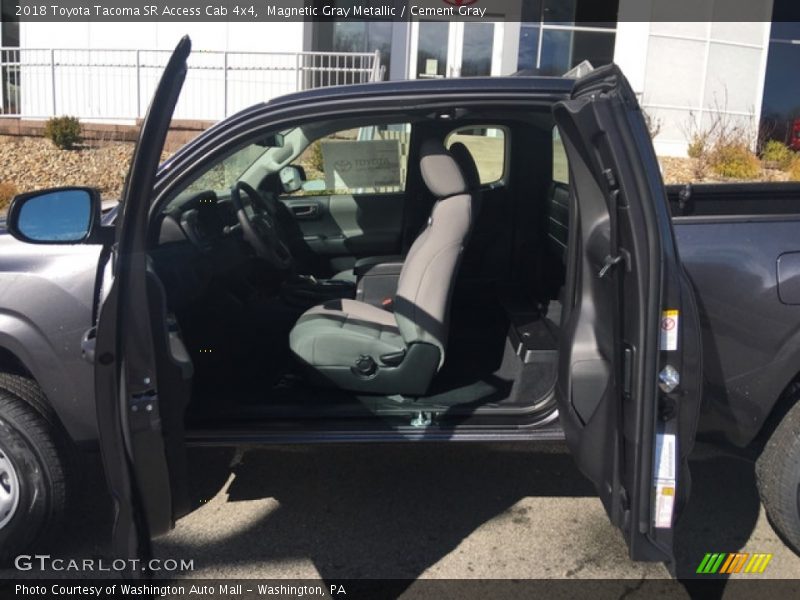 Magnetic Gray Metallic / Cement Gray 2018 Toyota Tacoma SR Access Cab 4x4