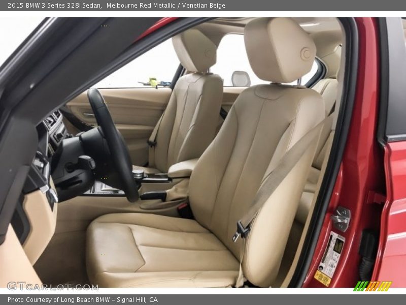 Melbourne Red Metallic / Venetian Beige 2015 BMW 3 Series 328i Sedan