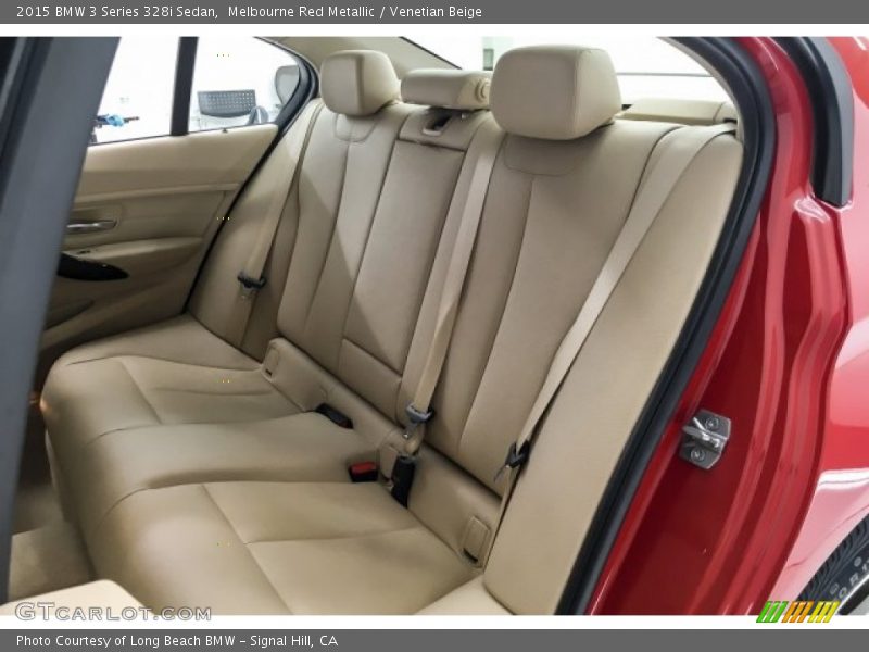 Melbourne Red Metallic / Venetian Beige 2015 BMW 3 Series 328i Sedan