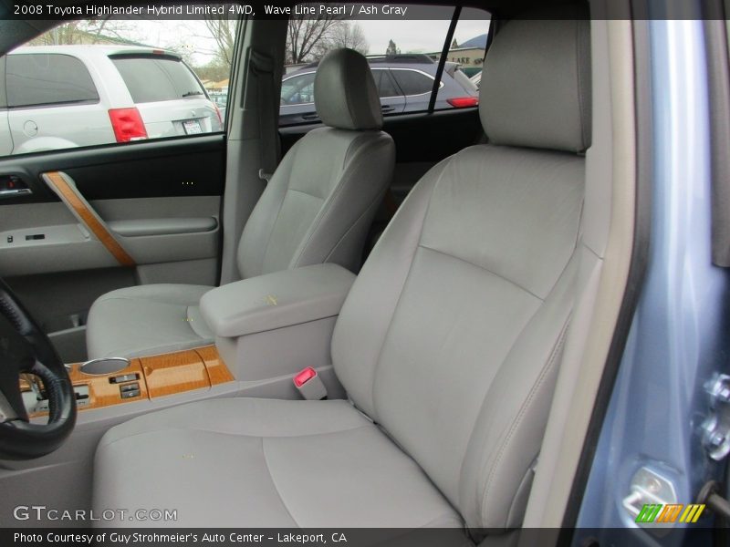 Wave Line Pearl / Ash Gray 2008 Toyota Highlander Hybrid Limited 4WD