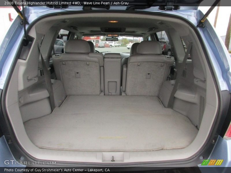 Wave Line Pearl / Ash Gray 2008 Toyota Highlander Hybrid Limited 4WD