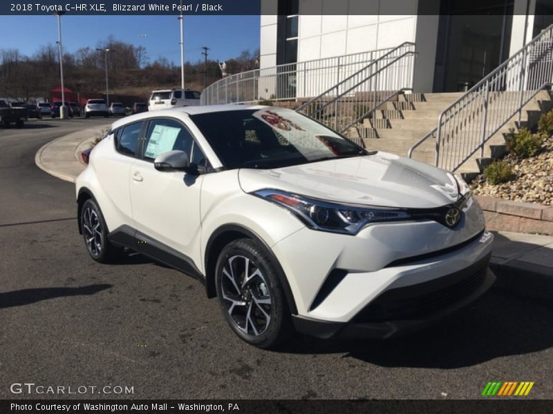 Blizzard White Pearl / Black 2018 Toyota C-HR XLE