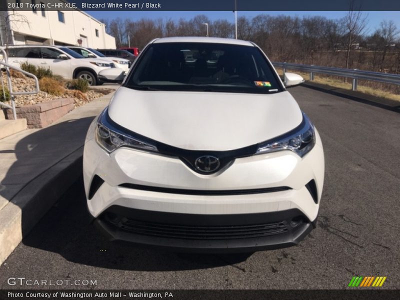 Blizzard White Pearl / Black 2018 Toyota C-HR XLE