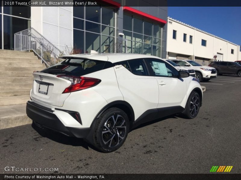 Blizzard White Pearl / Black 2018 Toyota C-HR XLE