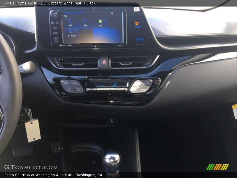 Blizzard White Pearl / Black 2018 Toyota C-HR XLE