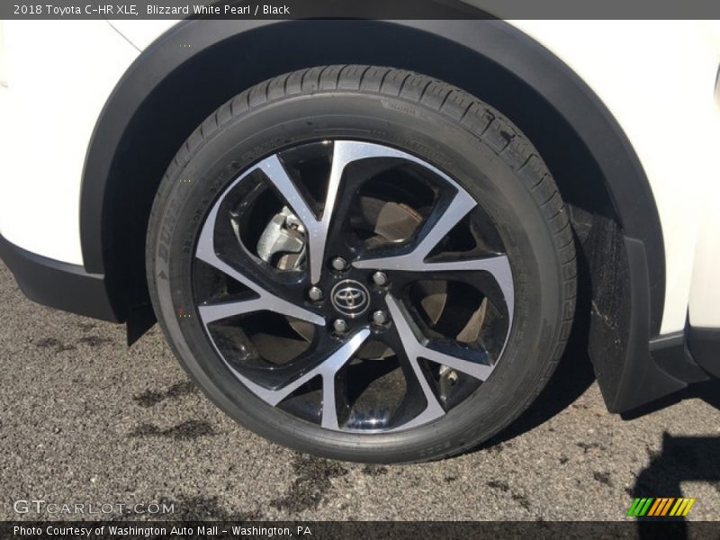 Blizzard White Pearl / Black 2018 Toyota C-HR XLE