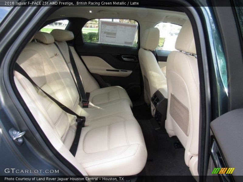 British Racing Green Metallic / Latte 2018 Jaguar F-PACE 25t AWD Prestige