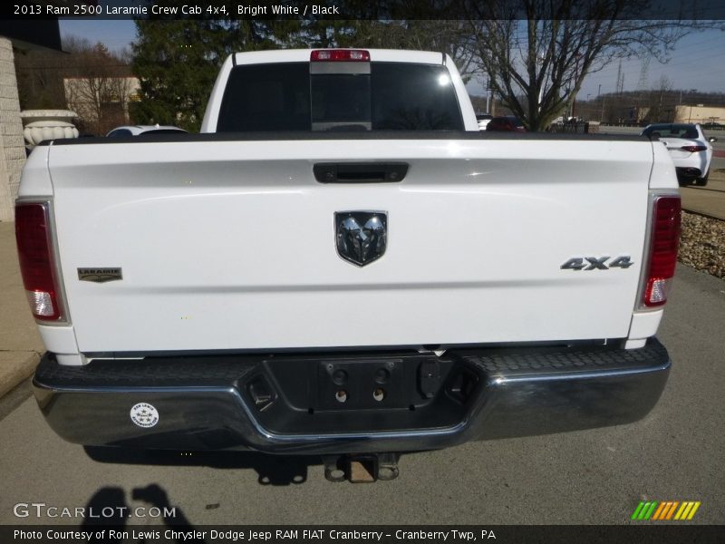 Bright White / Black 2013 Ram 2500 Laramie Crew Cab 4x4