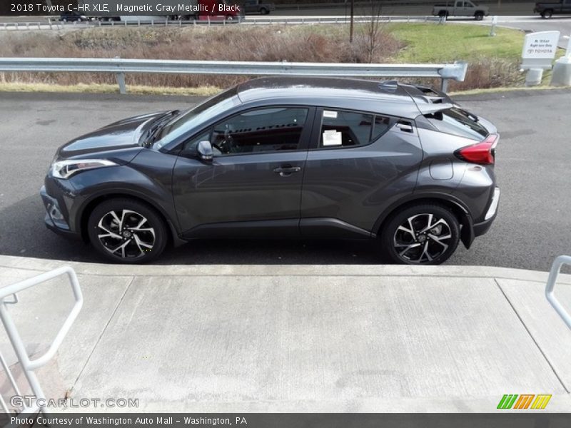 Magnetic Gray Metallic / Black 2018 Toyota C-HR XLE
