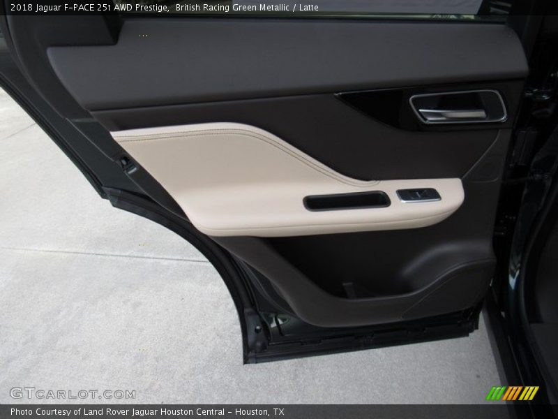 British Racing Green Metallic / Latte 2018 Jaguar F-PACE 25t AWD Prestige