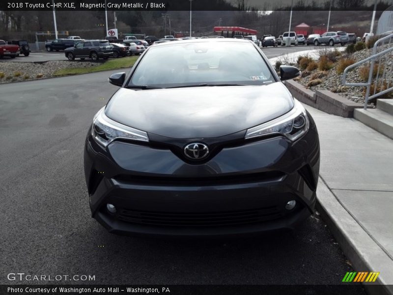 Magnetic Gray Metallic / Black 2018 Toyota C-HR XLE